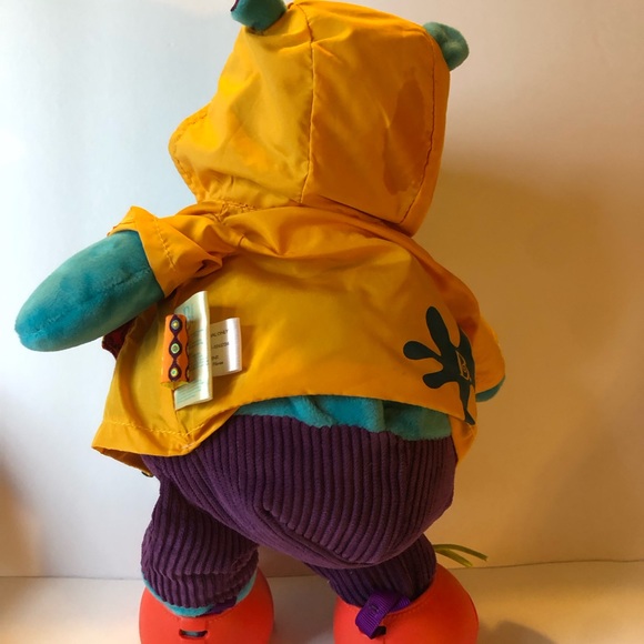 B You Giggly Zippies Hank Hippo Interactive Learning Plush Stuffed Animal 2018 - Picture 9 of 13